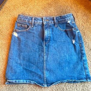 Jean skirt
